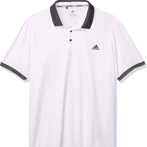 🆕adidas Men's Ultimate365 Delivery Polo T-shirt, Small-White, Authentic, NWT - Picture 2 of 3